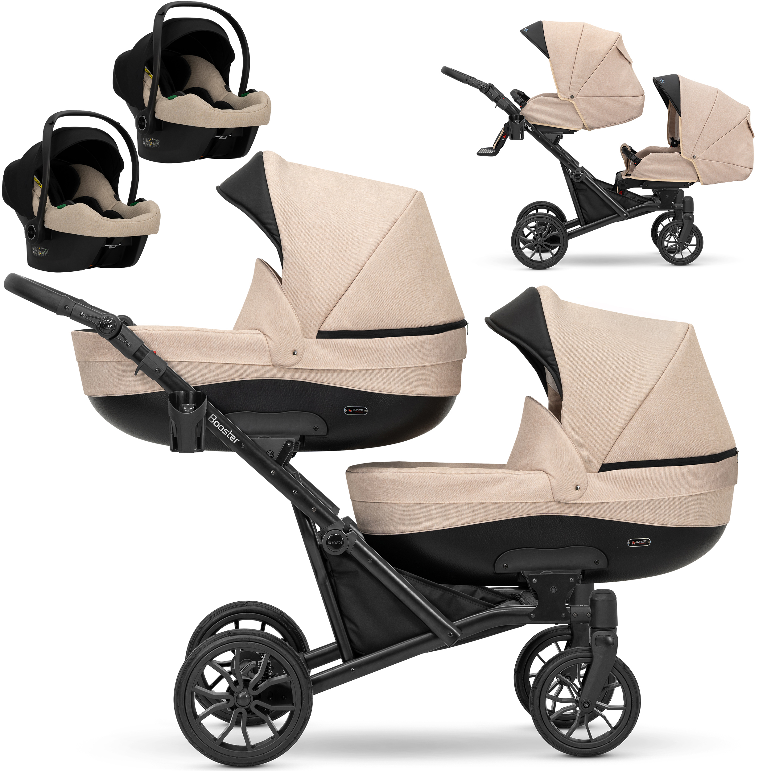 KUNERT Booster 3u1 kolica za blizance