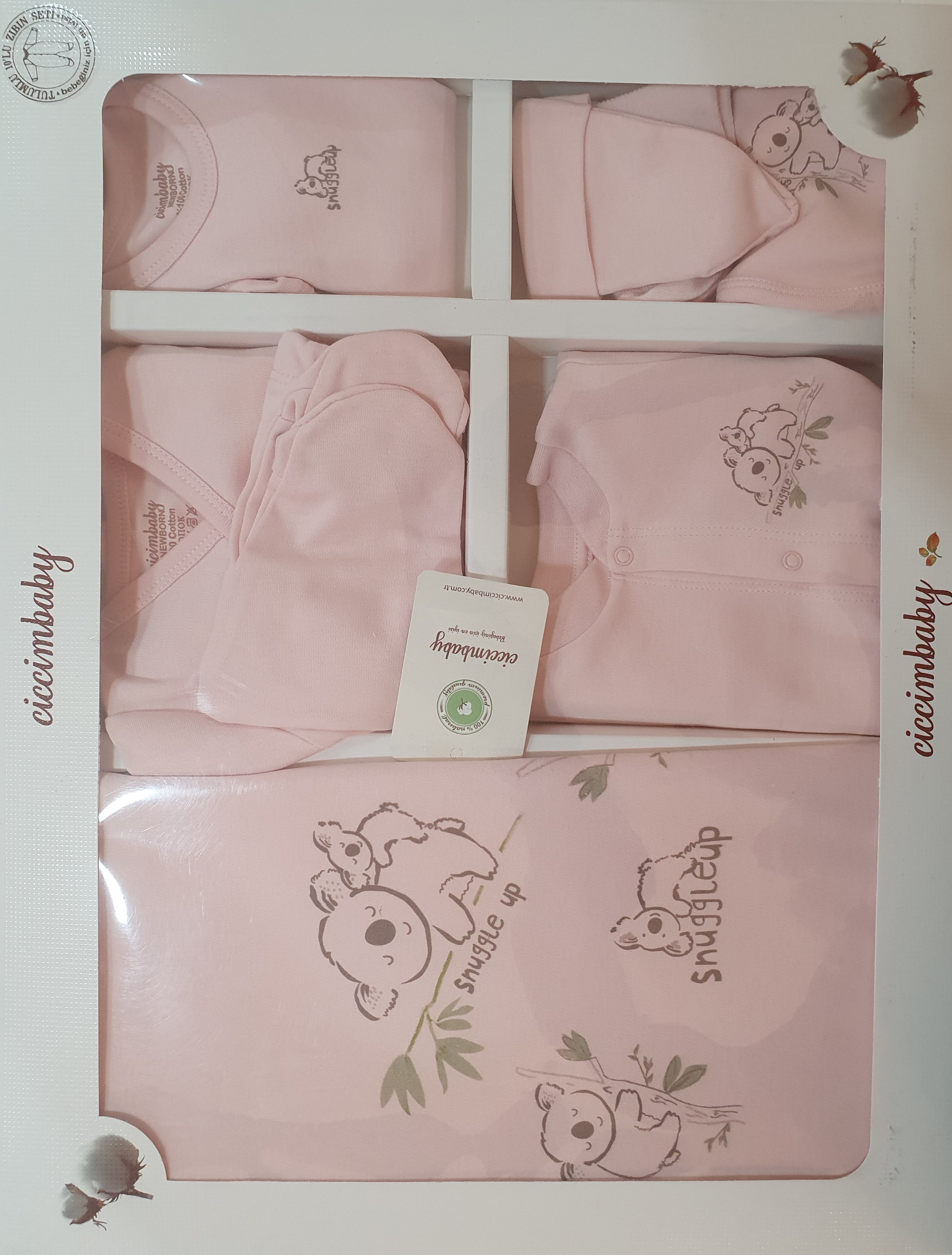 9 dijelni set za novorođenče