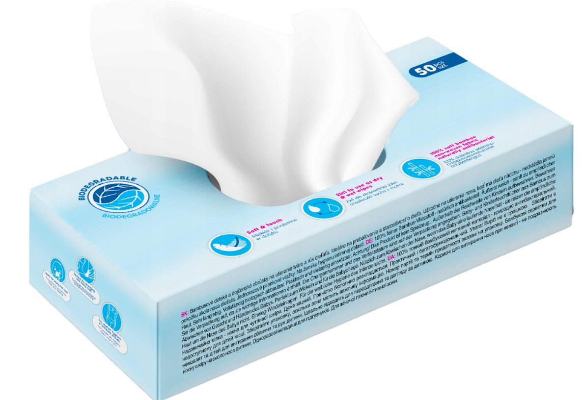 BABYMAM suhe bambusove maramice 50kom