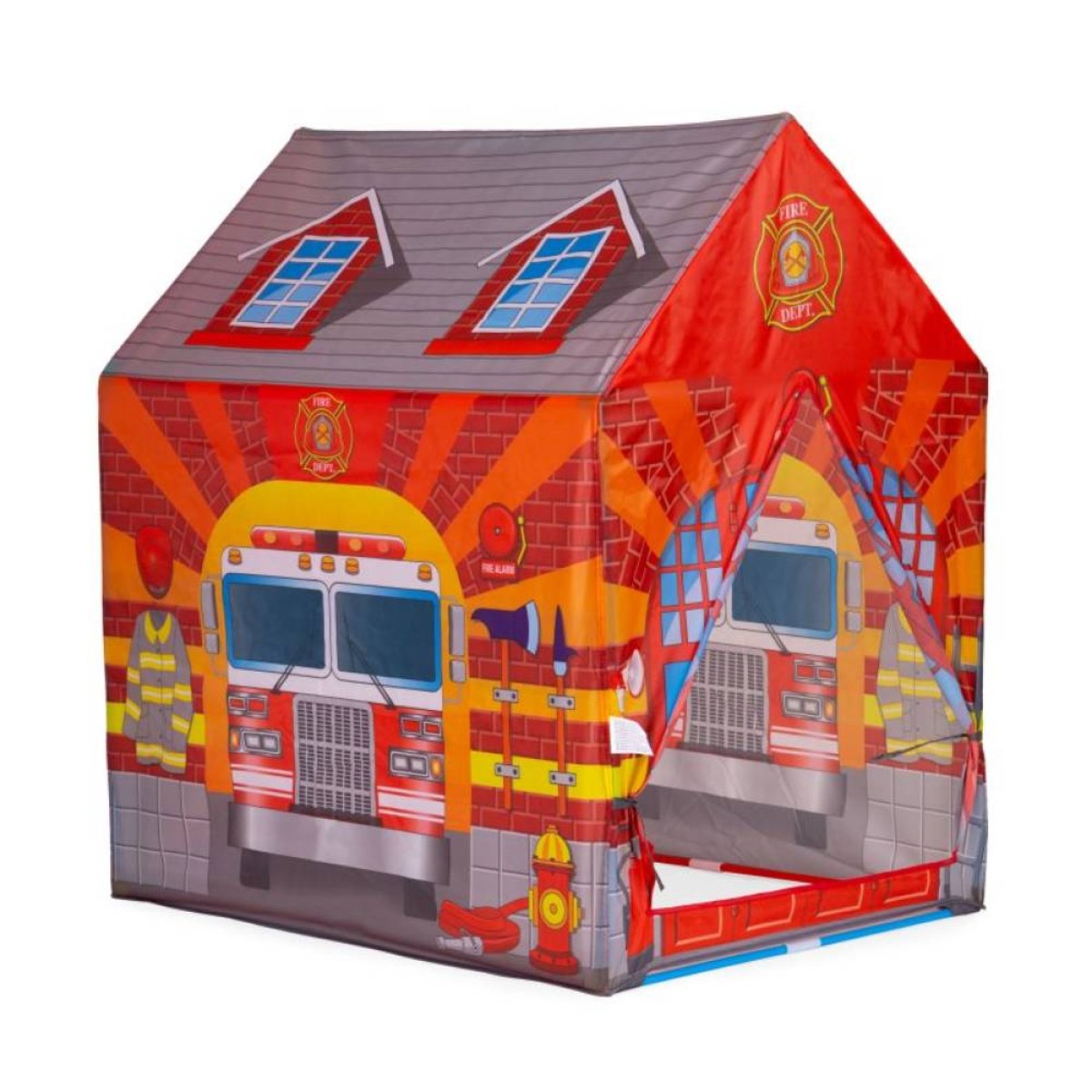 Dječji šator za igru- vatrogasna postaja