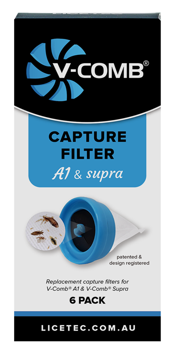 Licetec V-Comb A1 FILTERI za bežični češalj/usisavač za uši