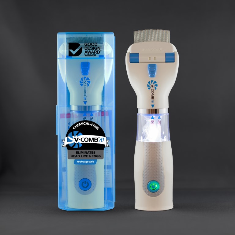 Licetec V-Comb A1 bežični češalj/usisavač za uši i gnjide