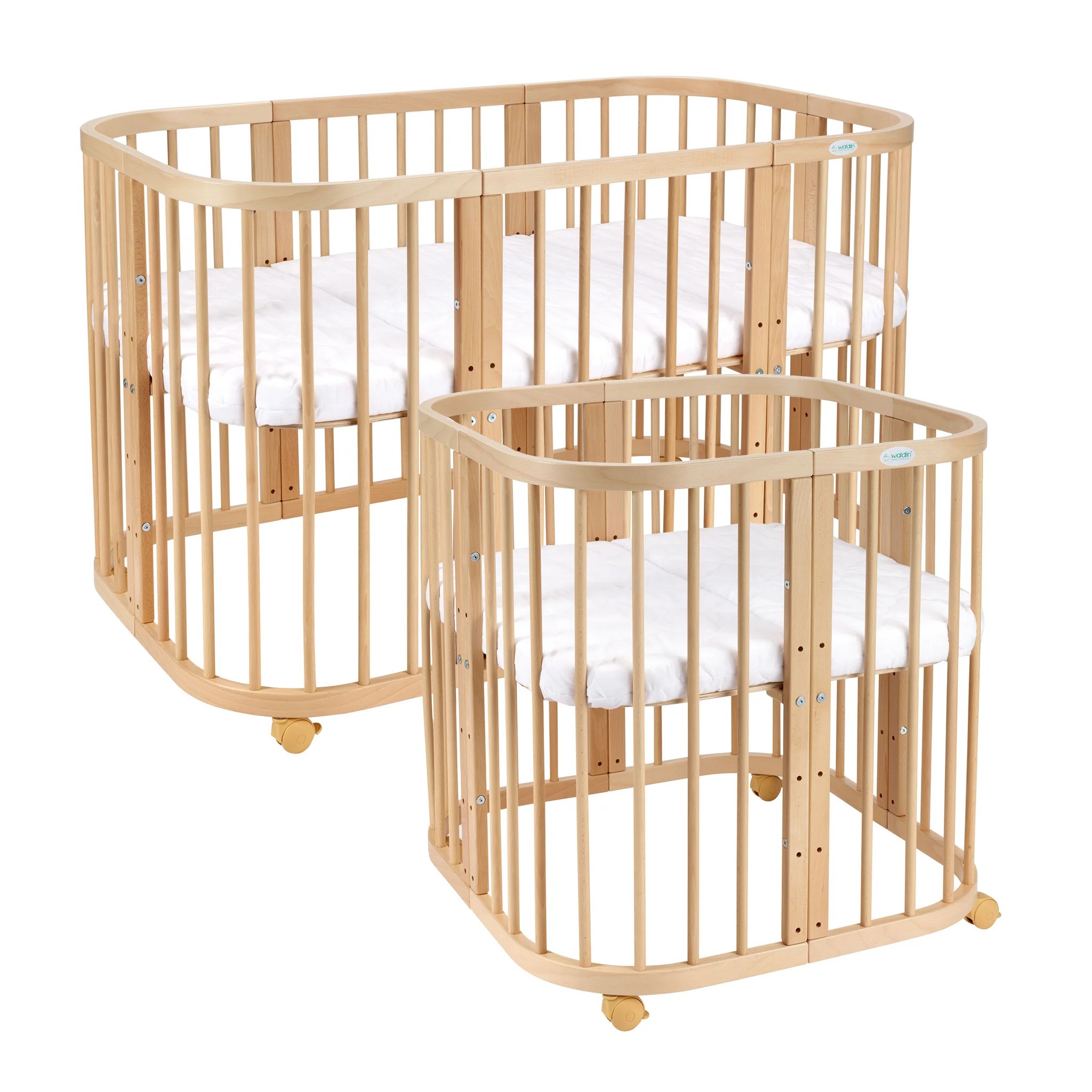 Waldin W2  krevetić 7u1 s madracem