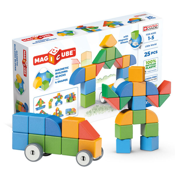 Geomag Magicube ShapesReciklirani Mali Svijet 25kom