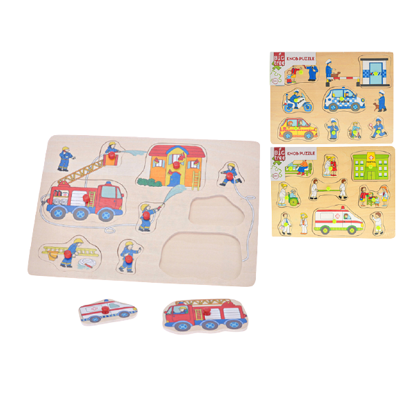 Drvene puzzle umetaljke