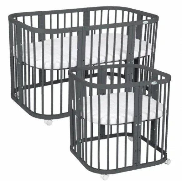 Waldin krevetić 7u1 s madracem GRAPHITE