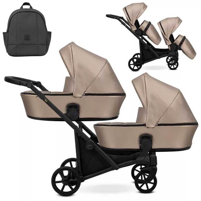 Kunert 3u1 dječja kolica za blizance BRAV DUO