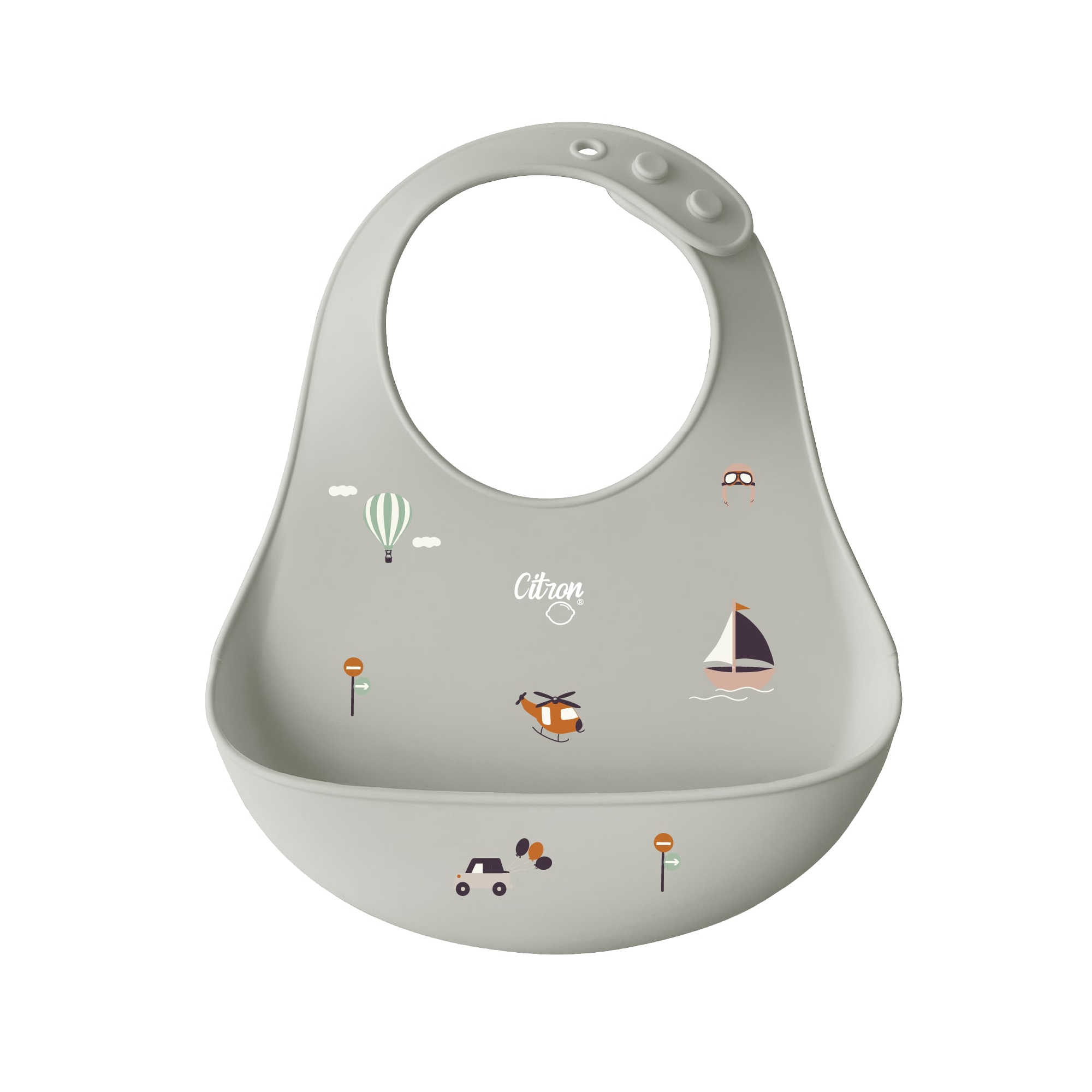 Citron silikonski podbradnjak