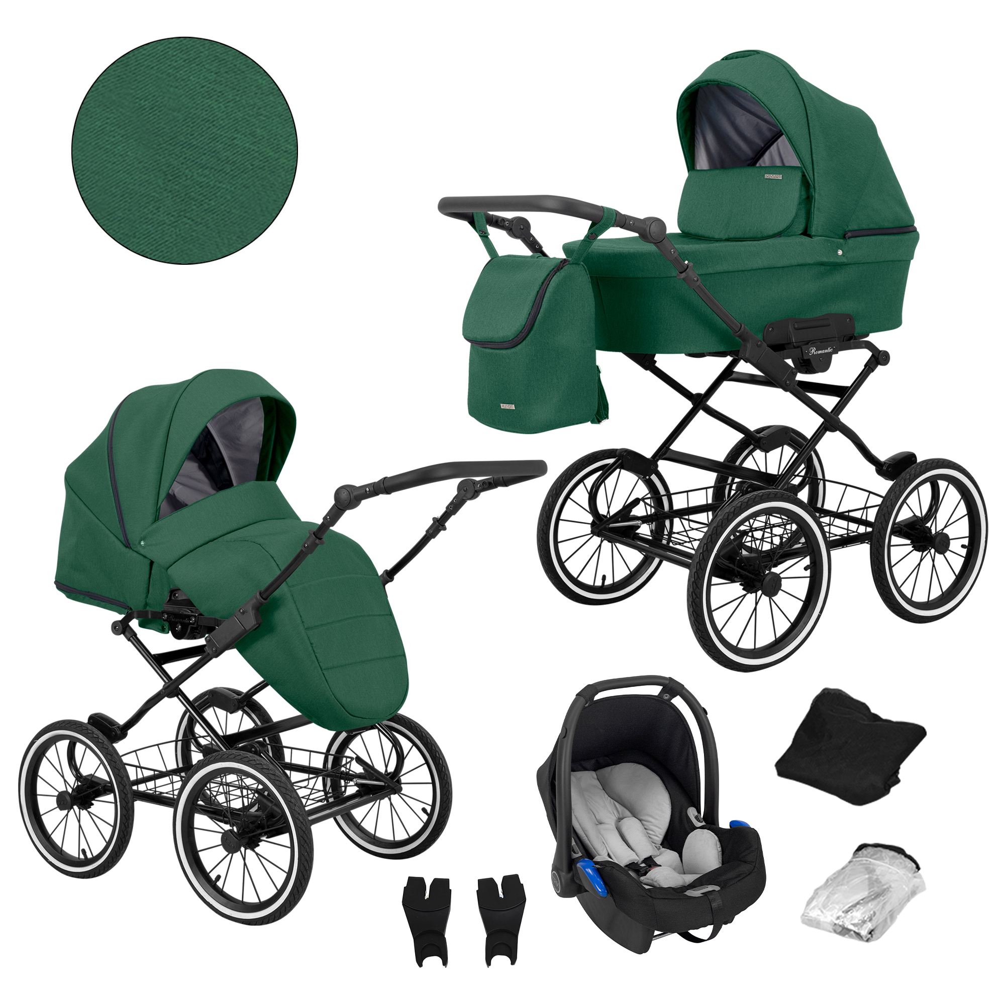 Kunert ROMANTIC dječja 3u1 kolica